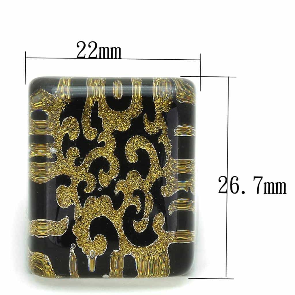 Resin Purple Resin Ring | The Stainless Jewelry view 6