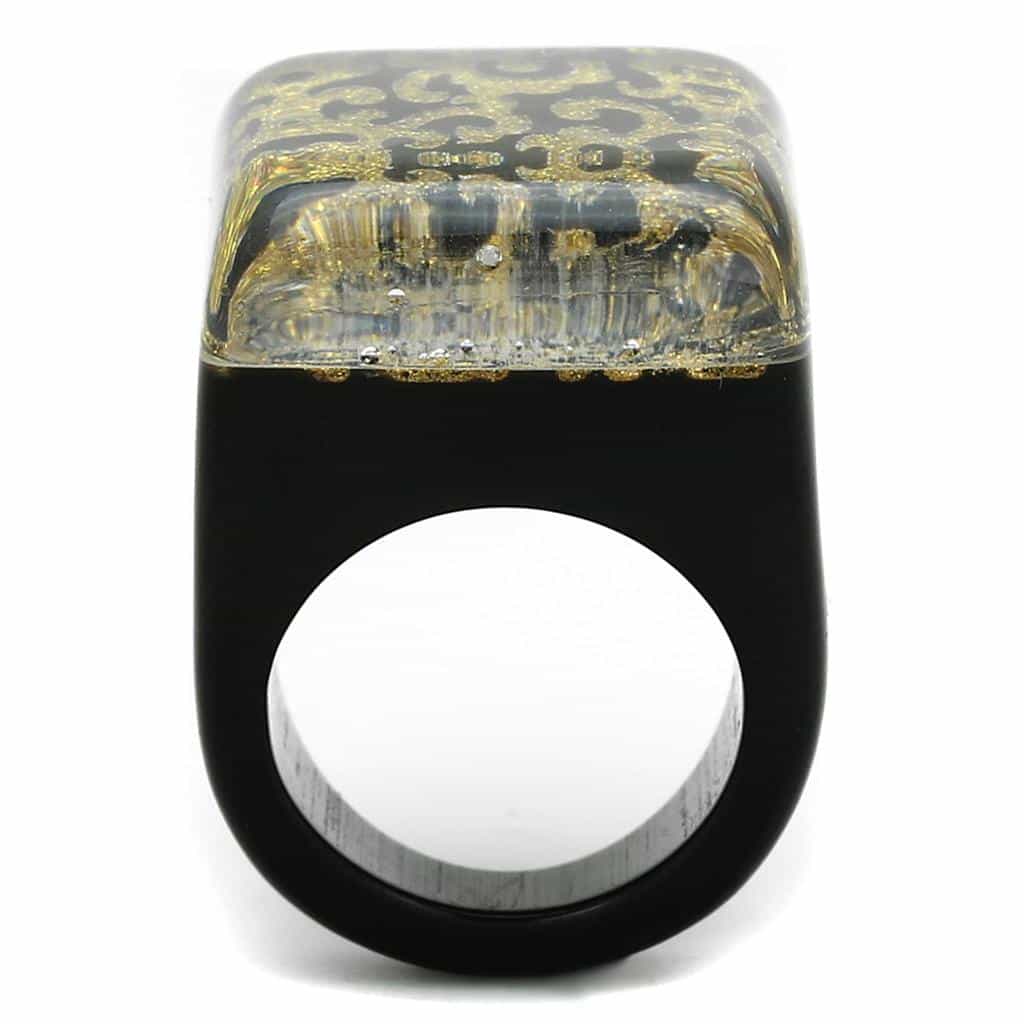 Resin Purple Resin Ring | The Stainless Jewelry view 7