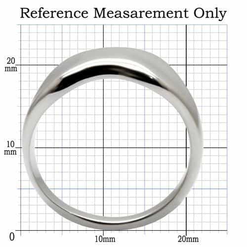 Stainless Steel Organic Curve Ring | The Stainless Jewelry view 7