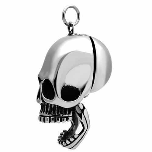 Stainless Steel Skull Pendant | The Stainless Jewelry view 3