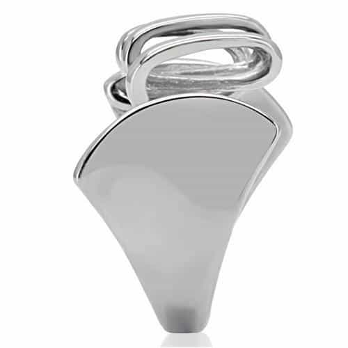 Stainless Steel Wire Crown Ring | The Stainless Jewelry view 5
