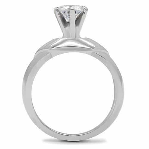 Stainless Steel Round Channel Band Ring | The Stainless Jewelry view 11