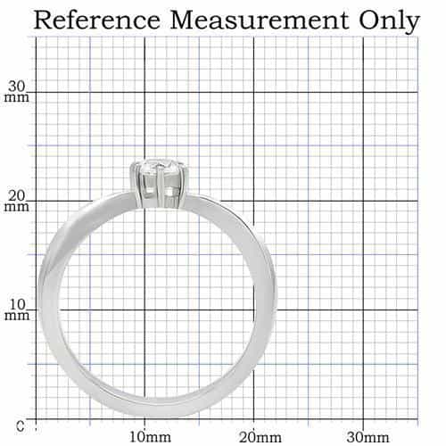 Stainless Steel Round Petite Ring | The Stainless Jewelry view 7