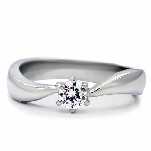 Stainless Steel Round Petite Ring | The Stainless Jewelry view 8