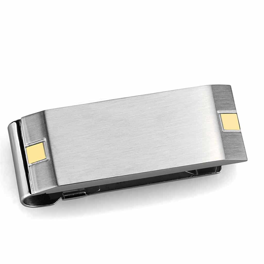Stainless Steel Delicate Band Money Clip | The Stainless Jewelry view 1