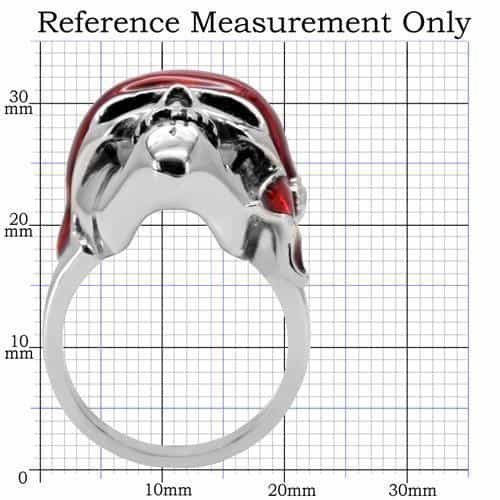 Stainless Steel Pirate Skull Bandana Ring | The Stainless Jewelry view 9