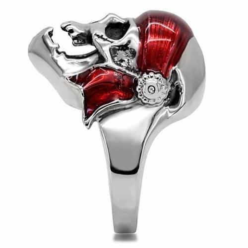 Stainless Steel Pirate Skull Bandana Ring | The Stainless Jewelry view 13