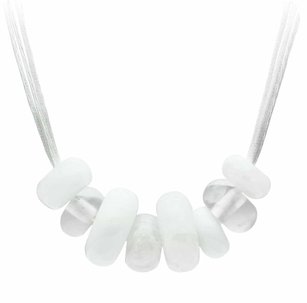 Resin Honey Resin Necklace | The Stainless Jewelry view 1