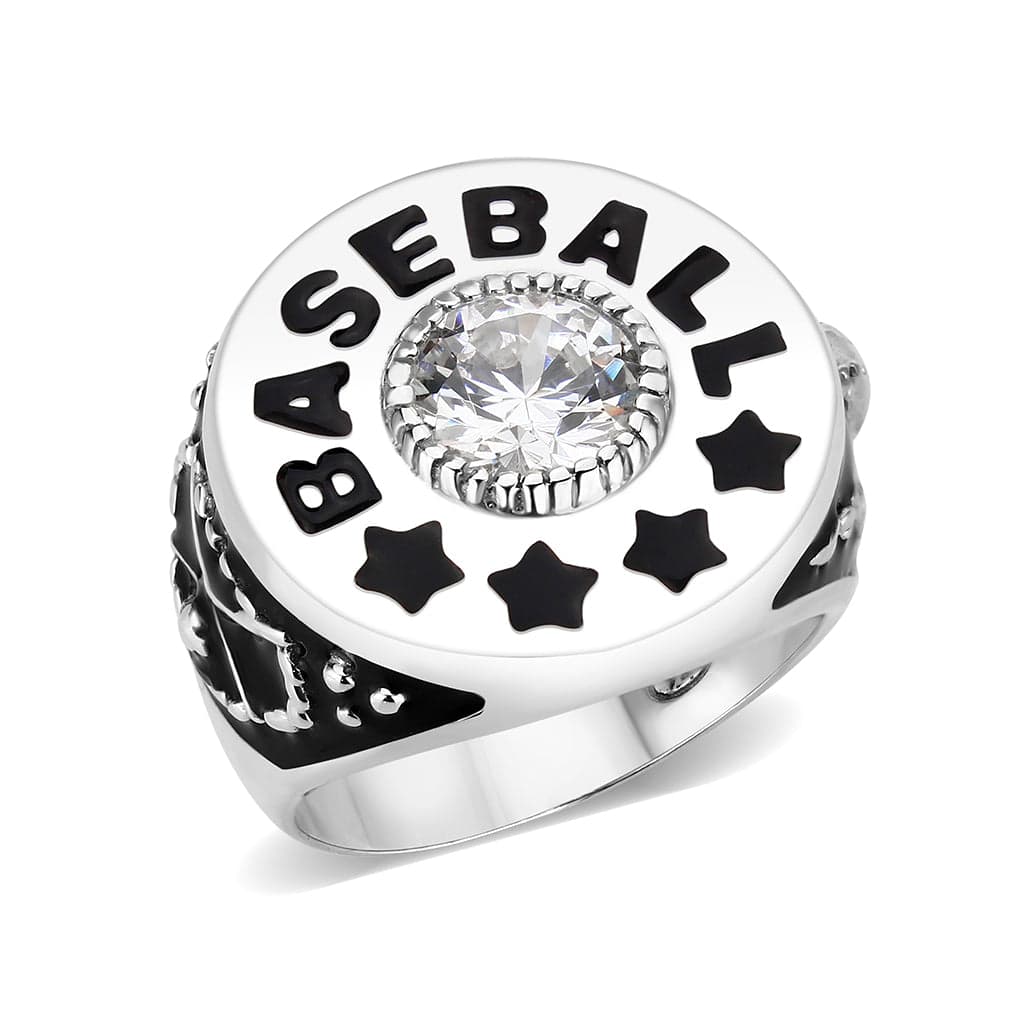 Sterling Silver Baguette Princess Ring