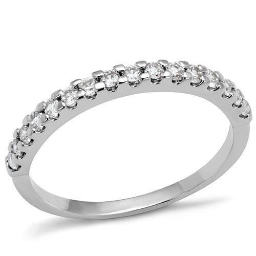 Brass Pavé Thin Band Ring | The Stainless Jewelry