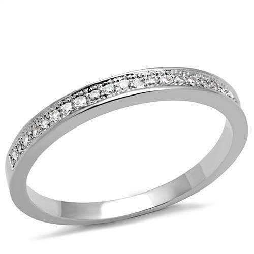 Brass Solitaire Eternity Ring | The Stainless Jewelry