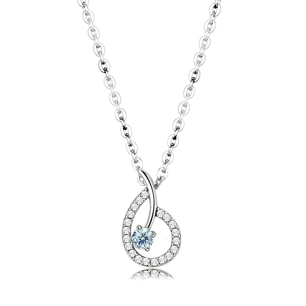 Stainless Steel CZ Round Pave Circle Pendant Chain Pendant