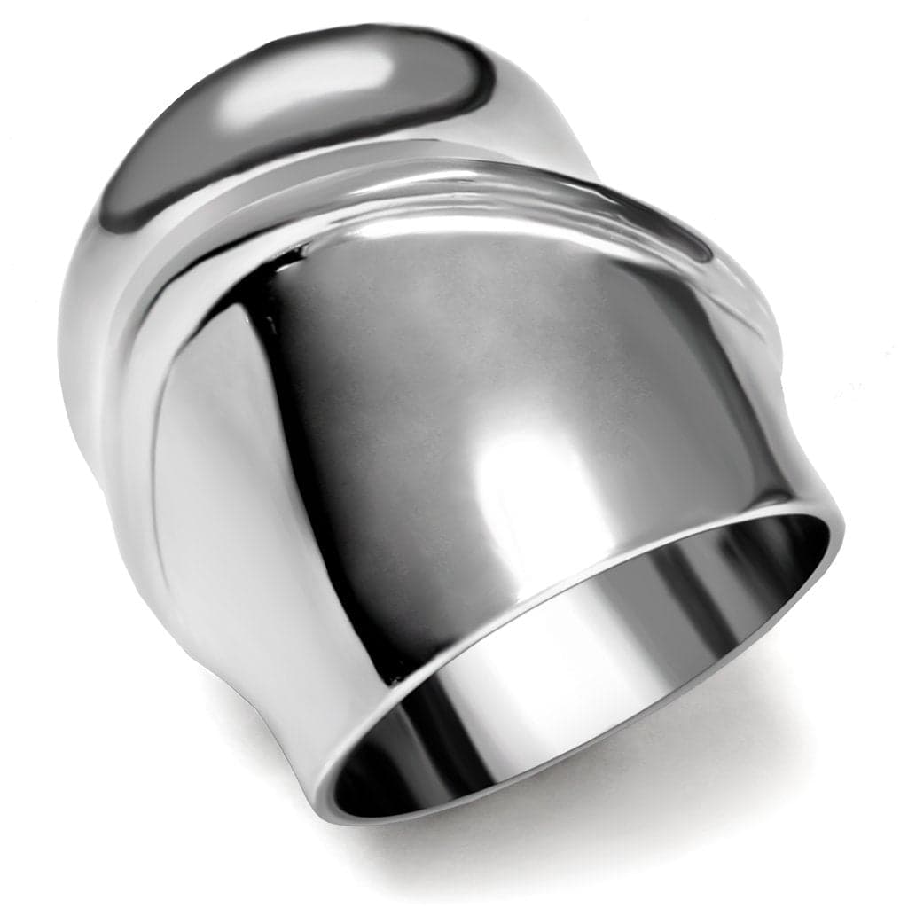 Stainless Steel Wide Dome Band Ring | The Stainless Jewelry