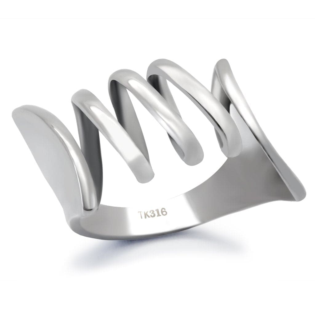 Stainless Steel Wire Crown Ring | The Stainless Jewelry