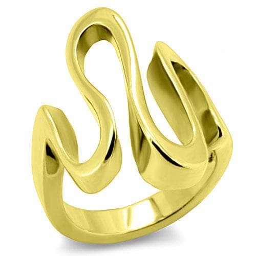 Stainless Steel Swan Curve Ring | The Stainless Jewelry