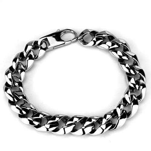 Stainless Steel Curb Chain Link Bracelet | The Stainless Jewelry