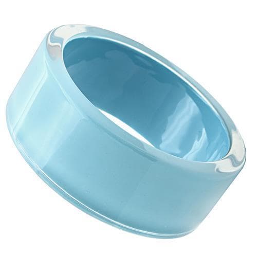 Resin Blue Enamel Bangle Blue