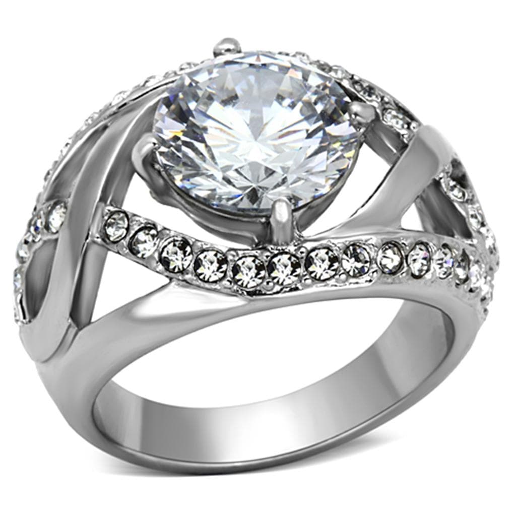 Stainless Steel Round Split Shank Ring