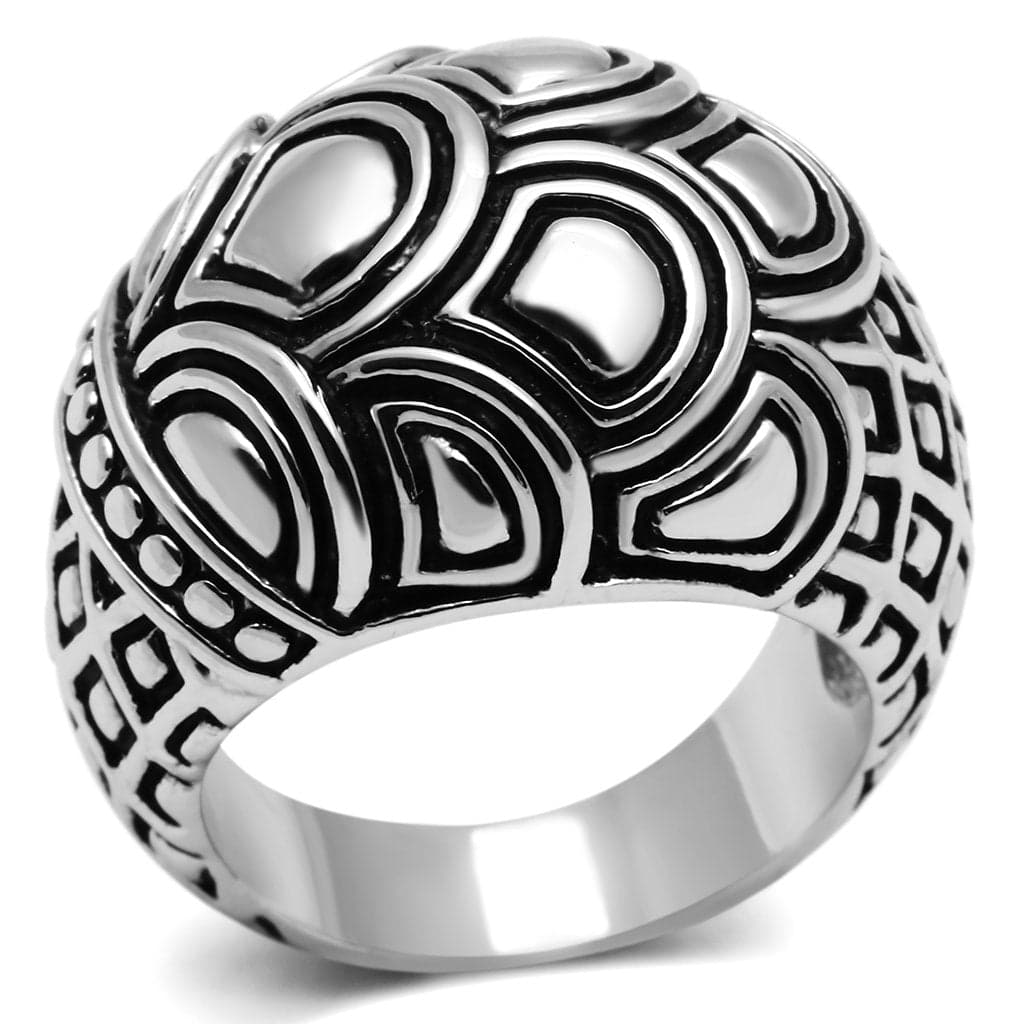 Brass Scroll Filigree Ring