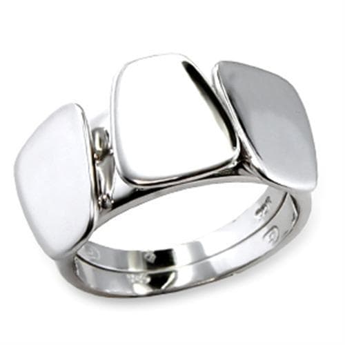 Brass Polished Wide Signet Band Ring