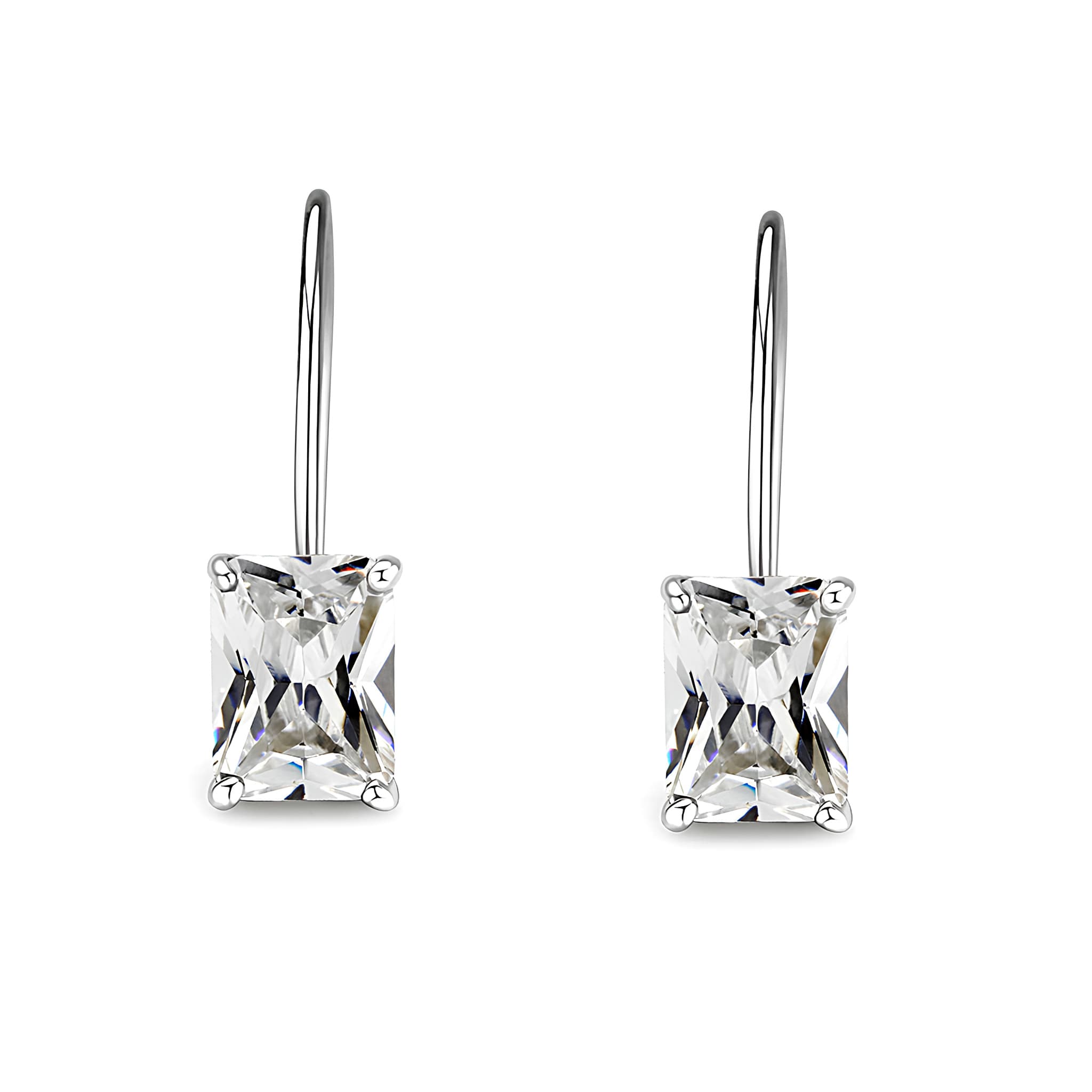 Sterling Silver Gold Plated Studs Earrings
