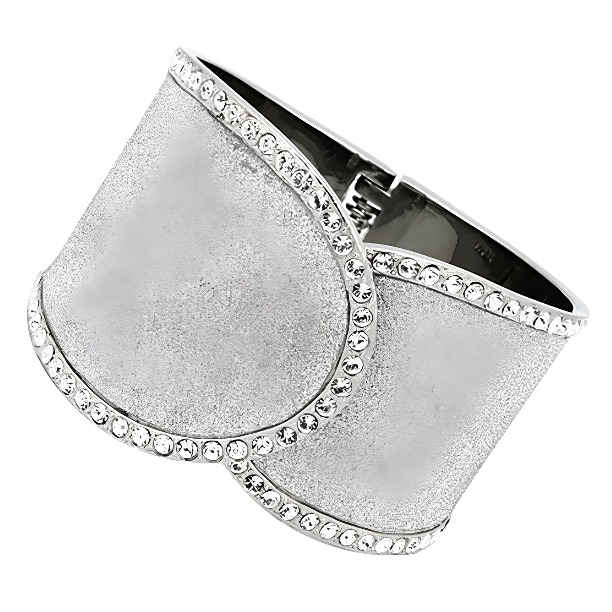 Stainless Steel Modern Cuff Bangle