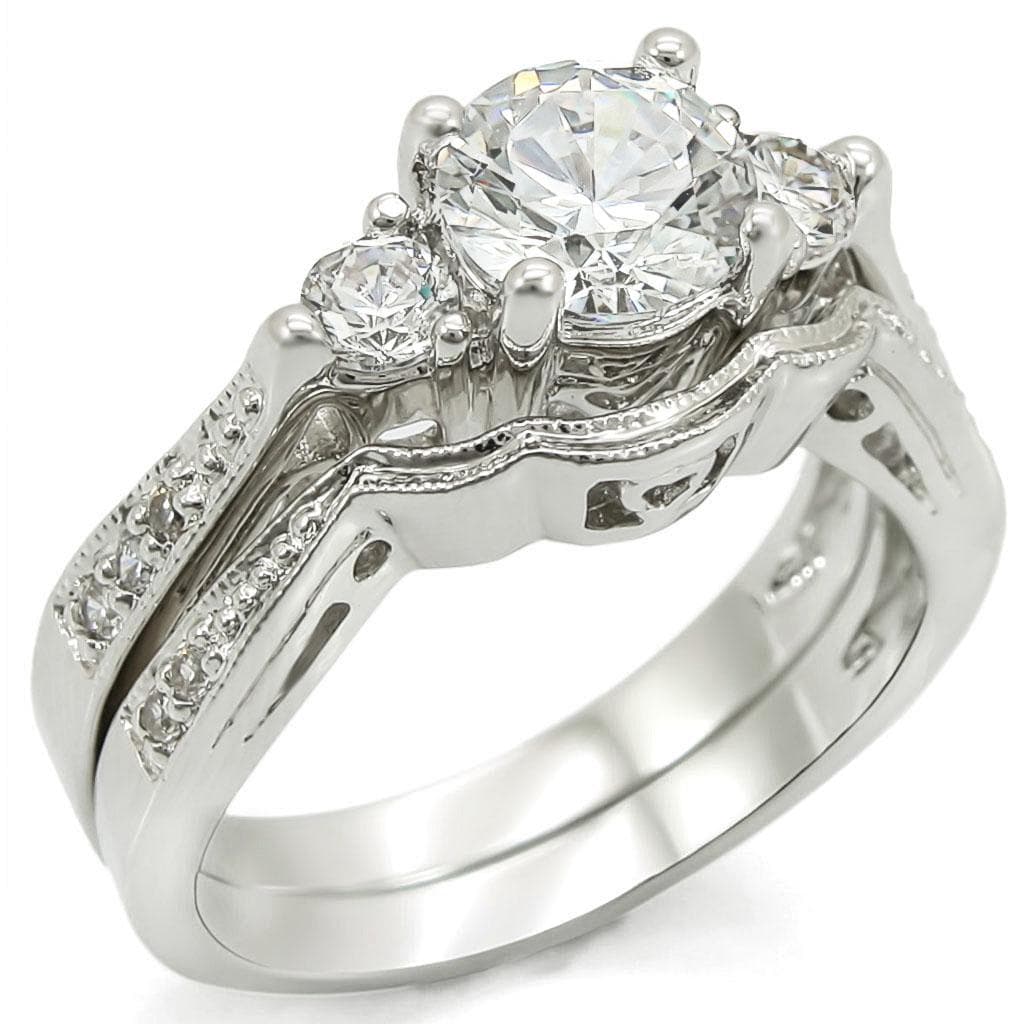 Brass Solitaire Bridal Ring | The Stainless Jewelry