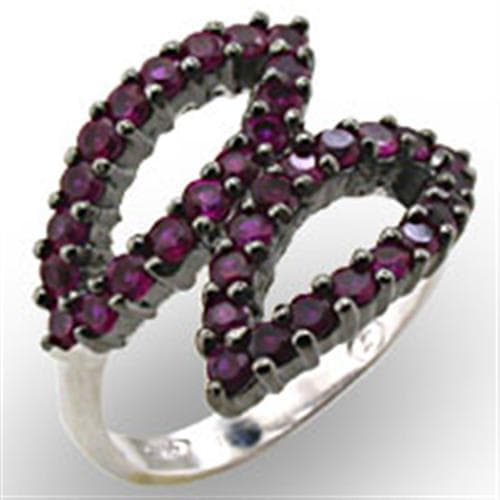 Sterling SilverRuby Infinity Loop Ring | The Stainless Jewelry