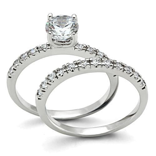 Brass Solitaire Prong Slim Ring | The Stainless Jewelry