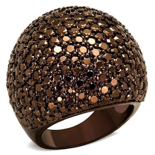 Brass Ball Cluster Dome Ring | The Stainless Jewelry