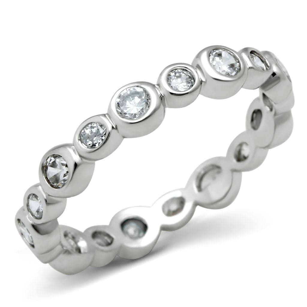 Brass Bezel Milgrain Ring | The Stainless Jewelry