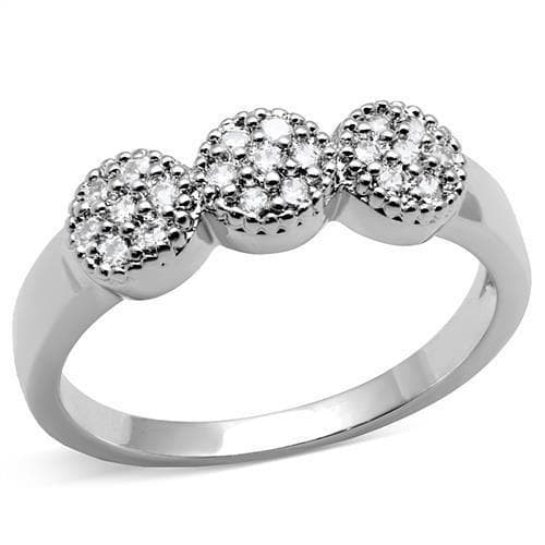 Brass Double Cluster Ring | The Stainless Jewelry