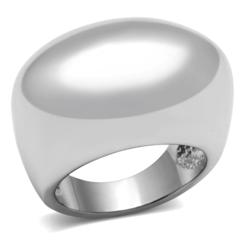 Brass Polished Wide Dome Statement Ring | The Stainless Jewelry