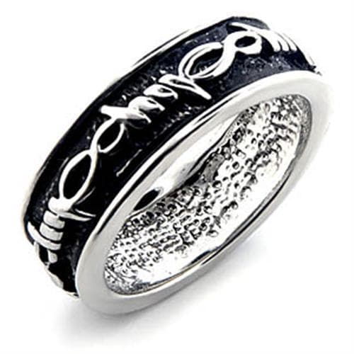 Brass Celtic Weave Textured Eternity Band Ring