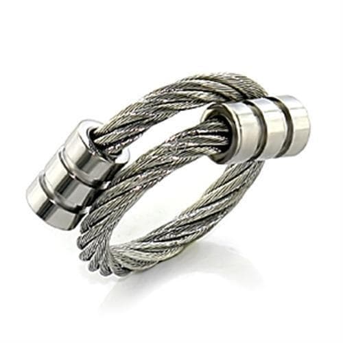 Stainless Steel Silver Cable Wire Barrel End Ring