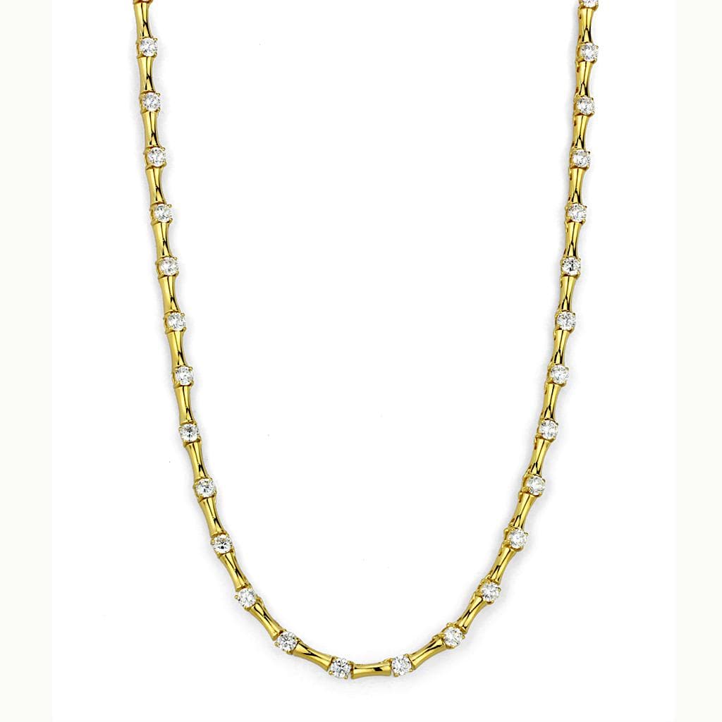 Brass Gold Delicate Chain Necklace | The Stainless Jewelry