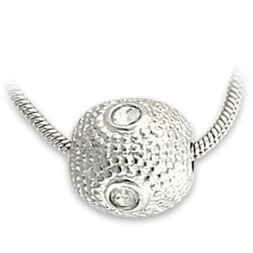 Brass Silver Hammered Ball Magnetic Clasp Necklace