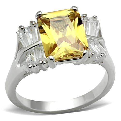 Sterling Silver Princess Square Ring | The Stainless Jewelry
