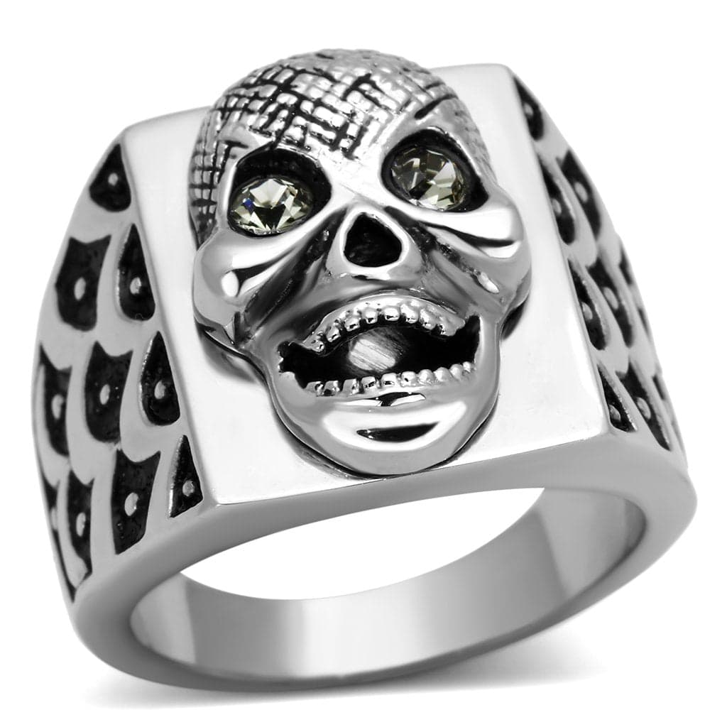 Stainless Steel Leopard Skull Ring | The Stainless Jewelry