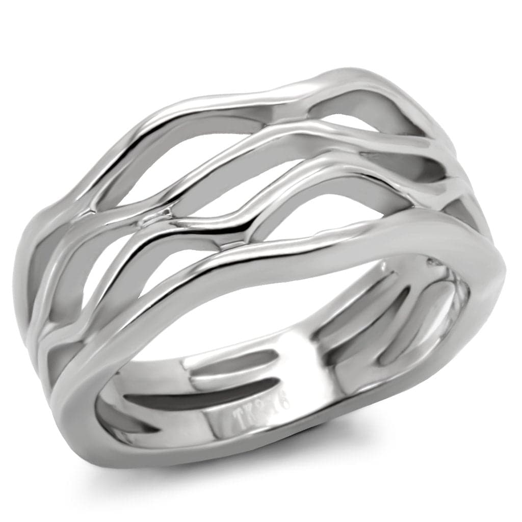 Stainless Steel Wire Flow Ring | The Stainless Jewelry
