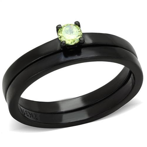 Stainless Steel Solitaire Bridal Set | The Stainless Jewelry