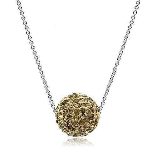 Brass Green Enamel Pendant | The Stainless Jewelry