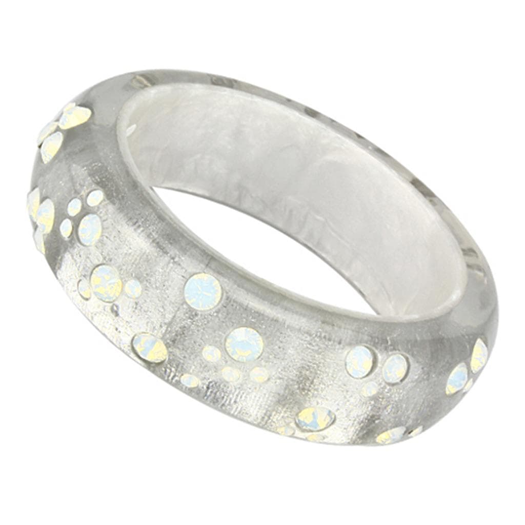 Resin Leopard Print Bangle | The Stainless Jewelry